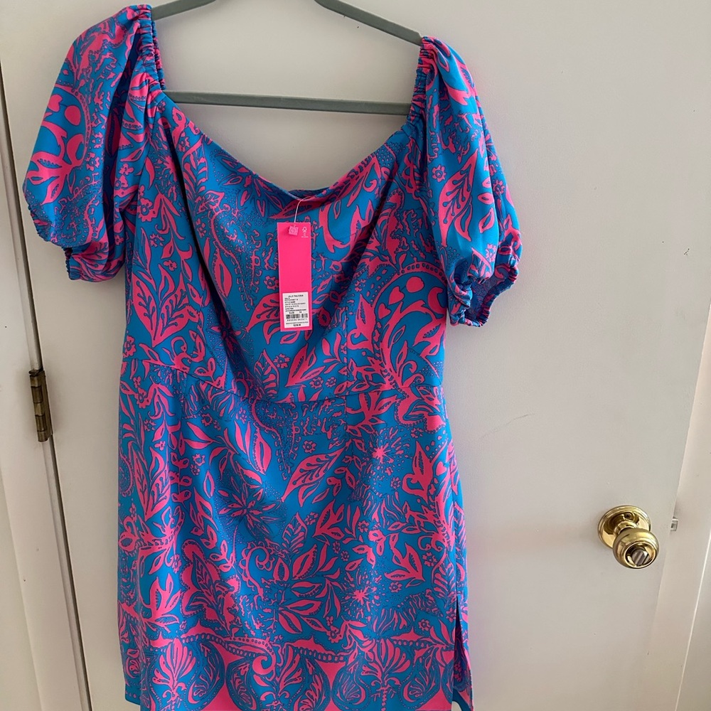 Lilly Pulitzer Jada Leaf An Impression Romper